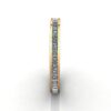 Princess Cut Eternity Diamond Ring Yellow Gold RE4 SV