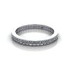 Round Brilliant Eternity Diamond Ring Platinum RE5 LF