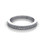 Round Brilliant Eternity Diamond Ring White Gold RE5 LF Round Brilliant Eternity Diamond Ring White Gold RE5 LF