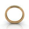 Round Brilliant Eternity Diamond Ring Yellow Gold RE5 TF