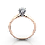 Marquise Cut Solitaire Diamond Ring Rose Gold RS2 TF Marquise Cut Solitaire Diamond Ring Rose Gold RS2 TF