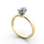 Marquise Cut Solitaire Diamond Ring Yellow Gold RS2 3D Marquise Cut Solitaire Diamond Ring Yellow Gold RS2 3D
