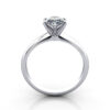 Oval Cut Solitaire Diamond Ring White Gold RS2 TF Oval Cut Solitaire Diamond Ring White Gold RS2 TF