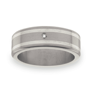 Titanium Wedding Ring WG467