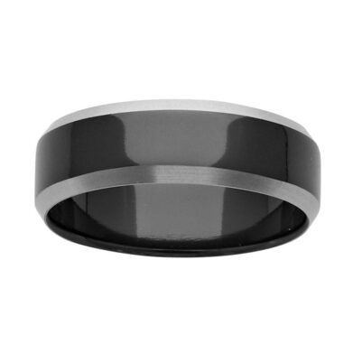 Black Zirconium Ring PD642Z