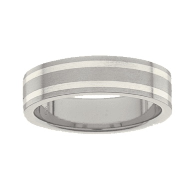 Titanium Wedding Ring WG217